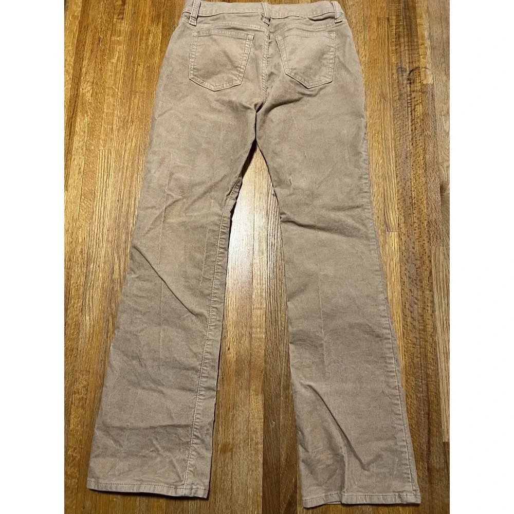 Gap Teen Girl 14 Brown Corduroy Low Rise Vintage Boot 5 Pocket Casual Dress Pant